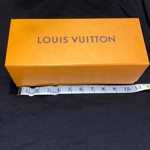 Louis Vuitton Gift Box with Blue LV Ribbon